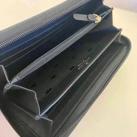 kate spade greta court penny neda wallet black - Picture 3 of 5